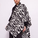 Mantella animalier in maglia 421BD33002 4250350 GAUDI' 