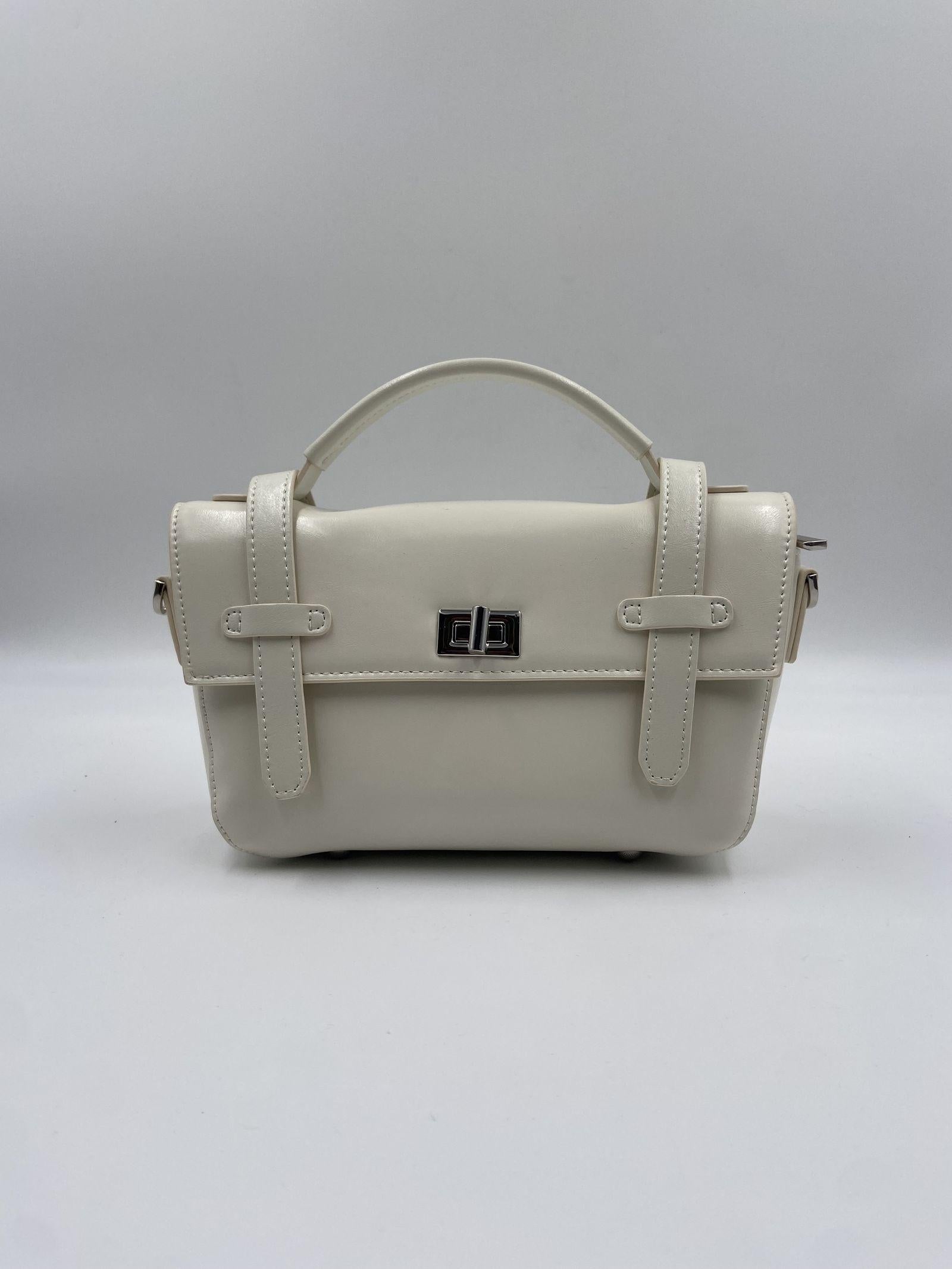 Borsa  top handle - Eleh BSS26003 BIANCO ELEH 