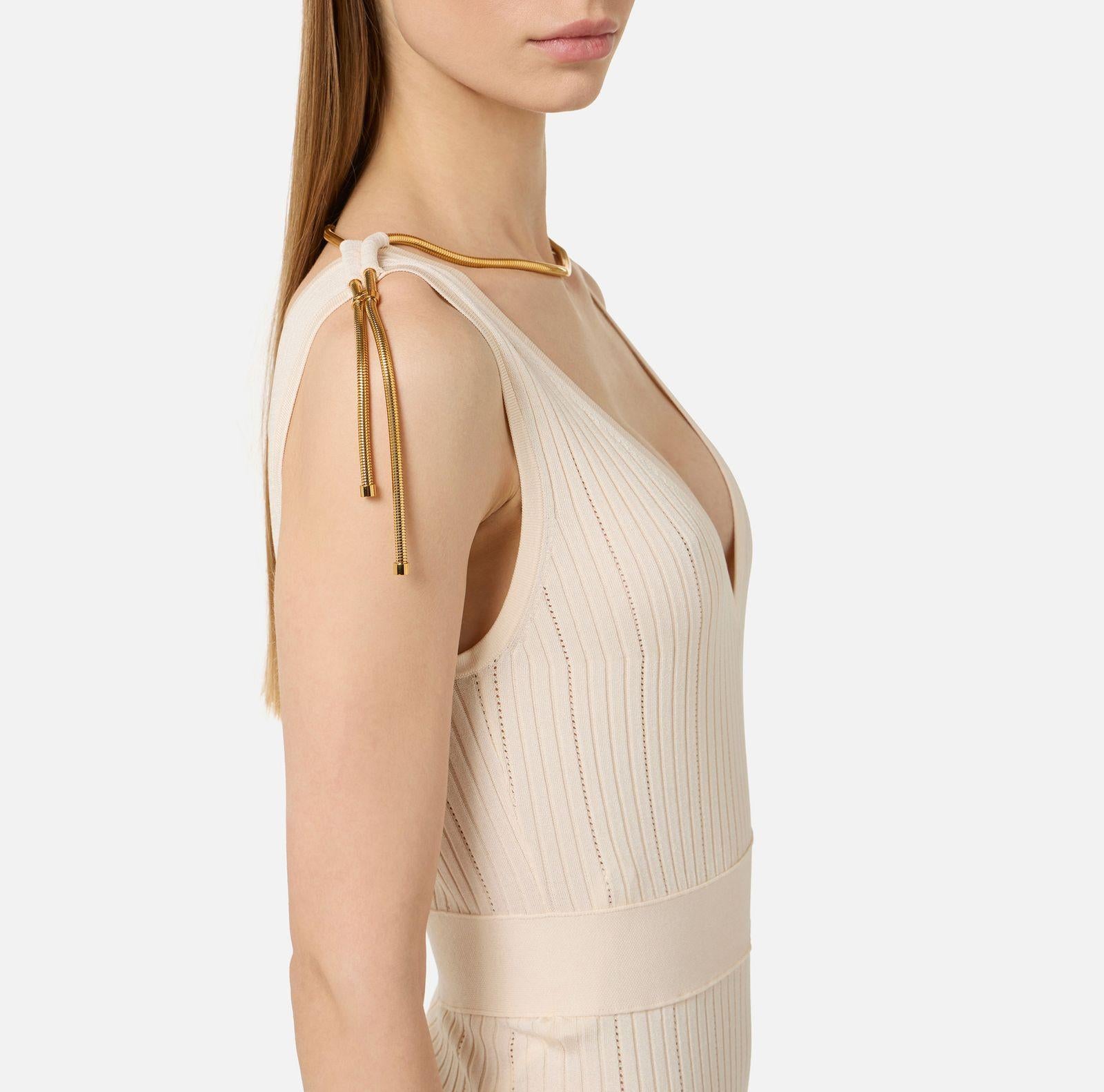 Abito in maglia à jour AM18S61E2 193 ELISABETTA FRANCHI 