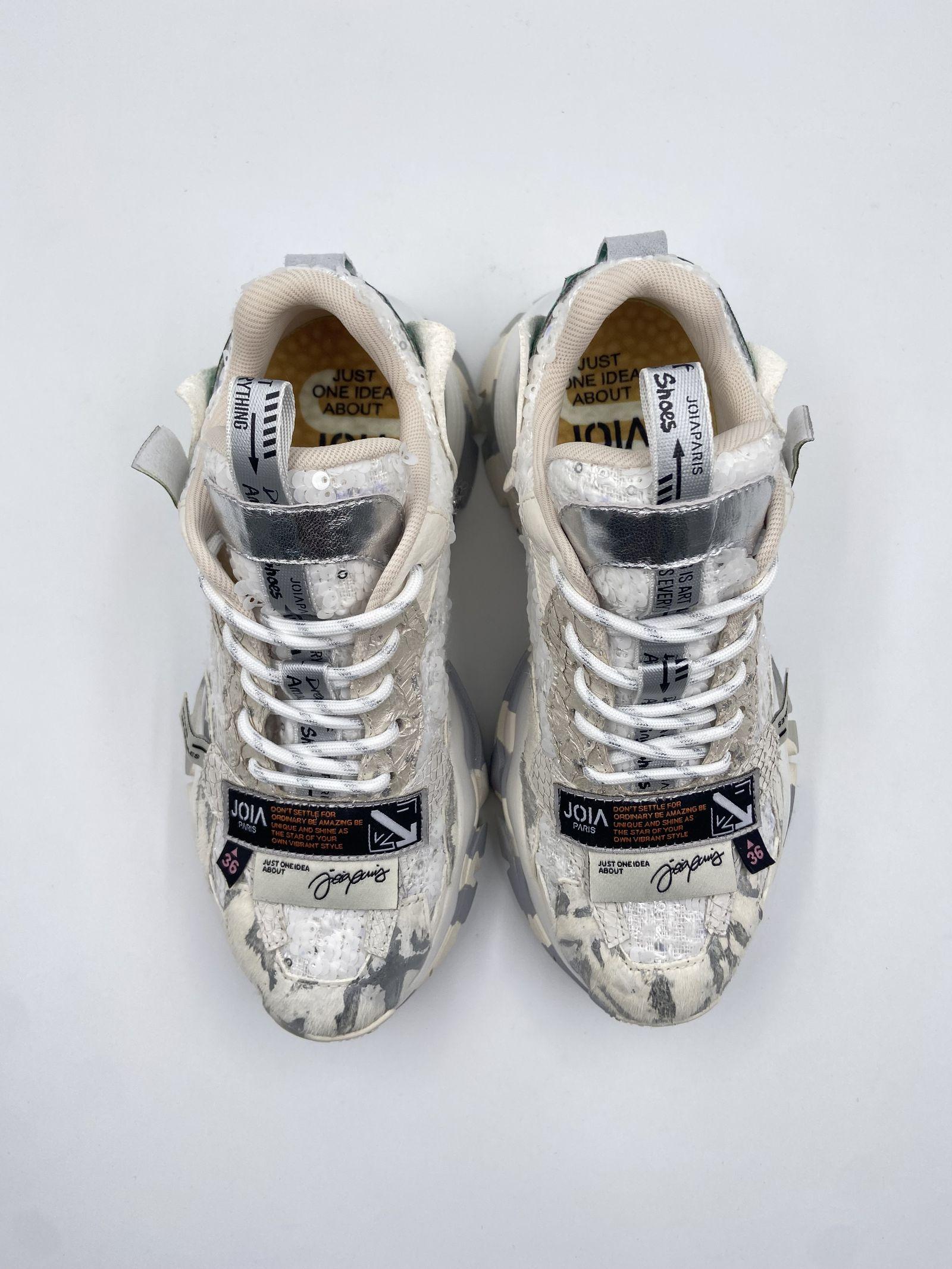Sneakers argento bianco - Joia Paris Label 2001034 ARGENTO JOIAPARIS 