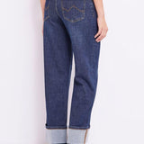 Jeans con risvolto