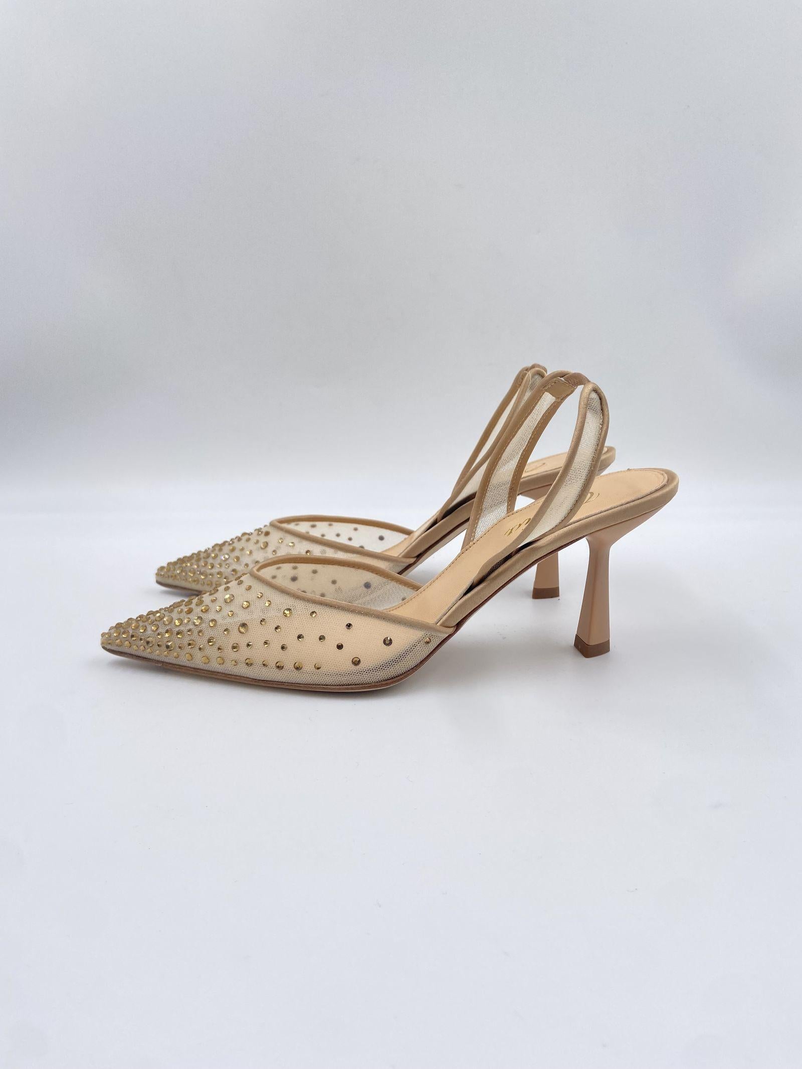 Slingback con perline - Ofelia 3048 NUDE OFELIA 