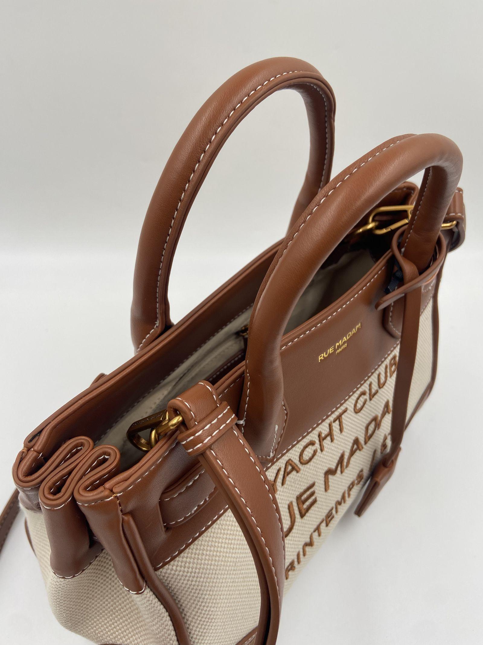 Borsa Riviera Tote mini - Rue Madam Paris RIVIERAMINITOTE MARRONE RUE MADAM PARIS 