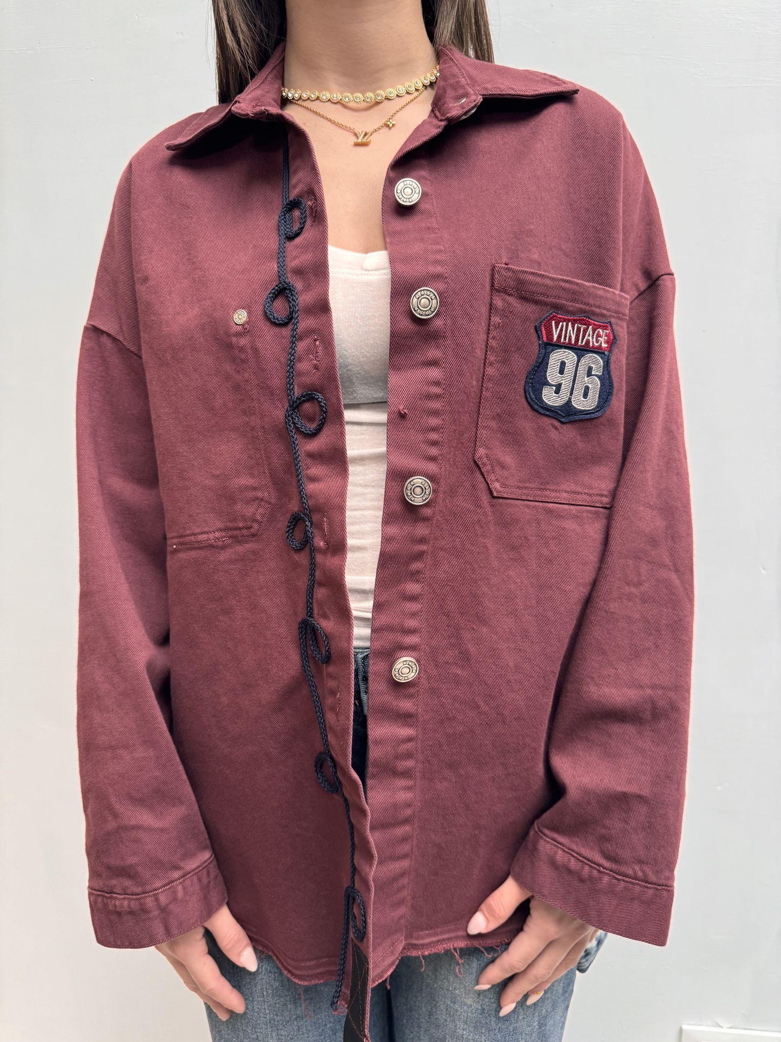 Camicia customizzata - Ofelia GIOIA BORDEAUX OFELIA 