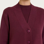 Cardigan con bottoni DN53MIFW25 B95 RAGNO 