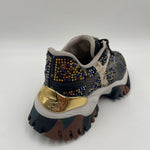 Sneakers Jewel nero e verde 2502070 NEROORO JOIAPARIS 