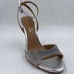Sandalo aperto con mini strass H2286 ARGENTO OFELIA 