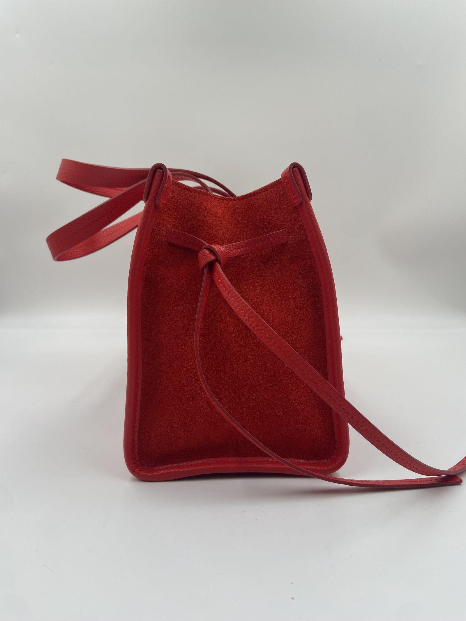 Borsa Diva scamosciata - My Best Bag S1MYB2034 SCARLETRED MY BEST BAG 