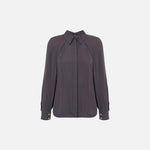 Camicia in georgette - Elisabetta Franchi CA04951E2 DC3 ELISABETTA FRANCHI 