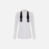 Camicia con cravattino smoking
