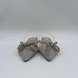 Sandalo Justi Clear in pvc con fiocco SMSJUSTI-CLE BIANCO STEVE MADDEN 