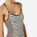 Abito in maglia a righe - Elisabetta Franchi AM97T61E2 685 ELISABETTA FRANCHI 