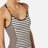Abito in maglia a righe - Elisabetta Franchi AM97T61E2 685 ELISABETTA FRANCHI 