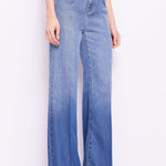 Jeans wide leg con pinces 511BD26016 00 GAUDI' 