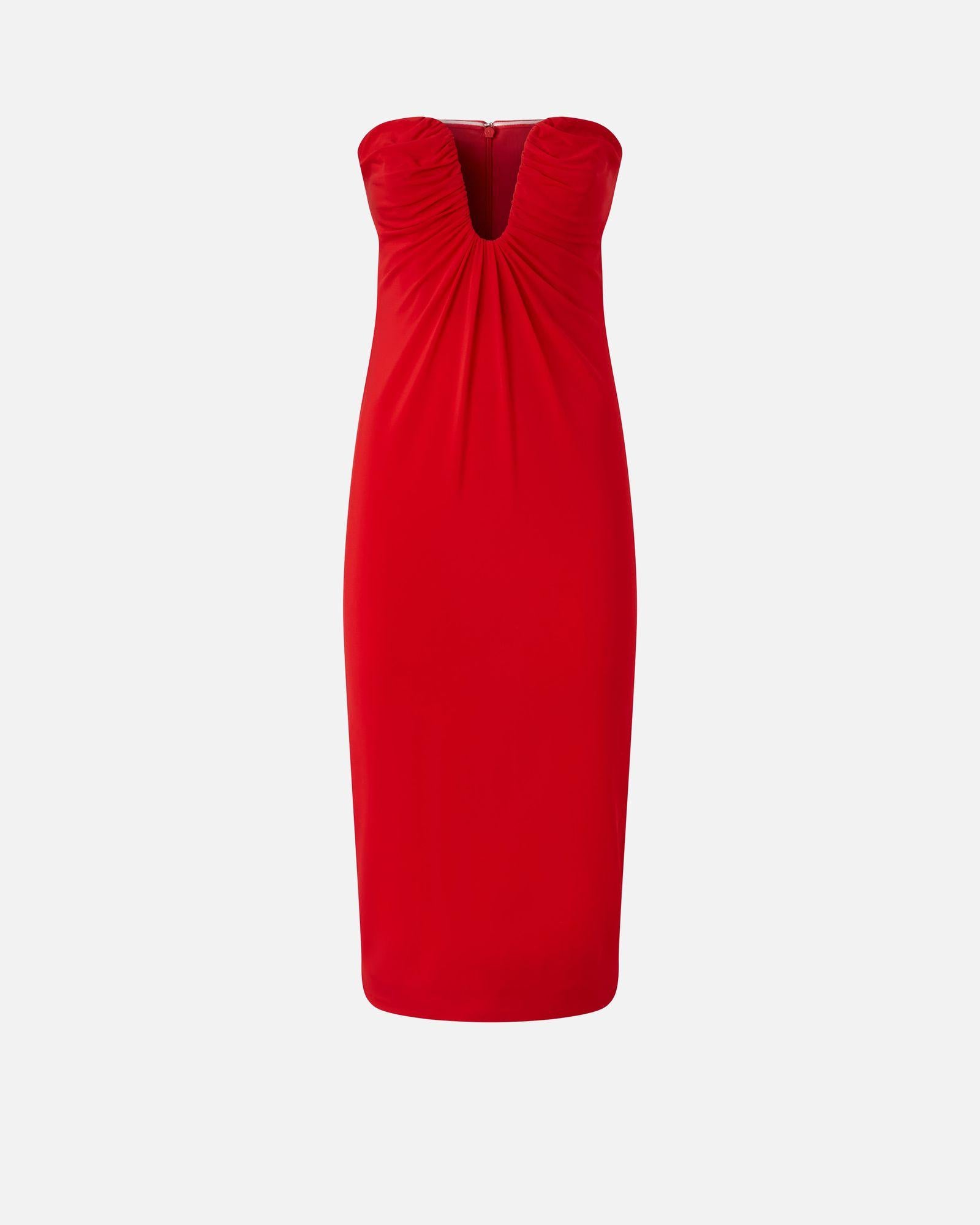 Abito con scollo sagomato 105021-A2GS R49 PINKO 