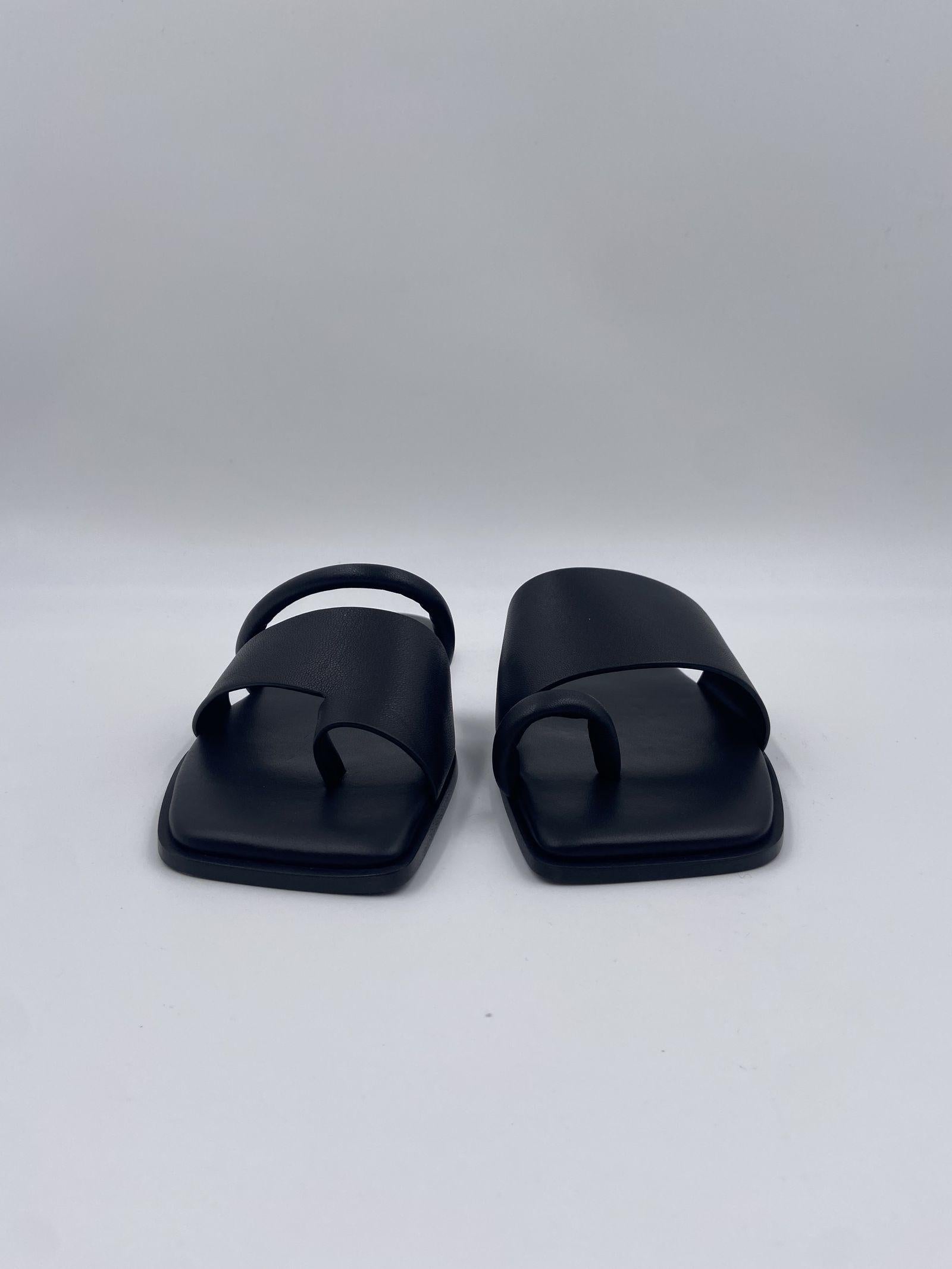 Square Open sandalo comby monodito nero 1G3768D 101 VIC MATIE' 