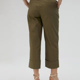 Pantalone con risvolto