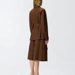 Giacca con cintura 106153A2ER L78 PINKO 