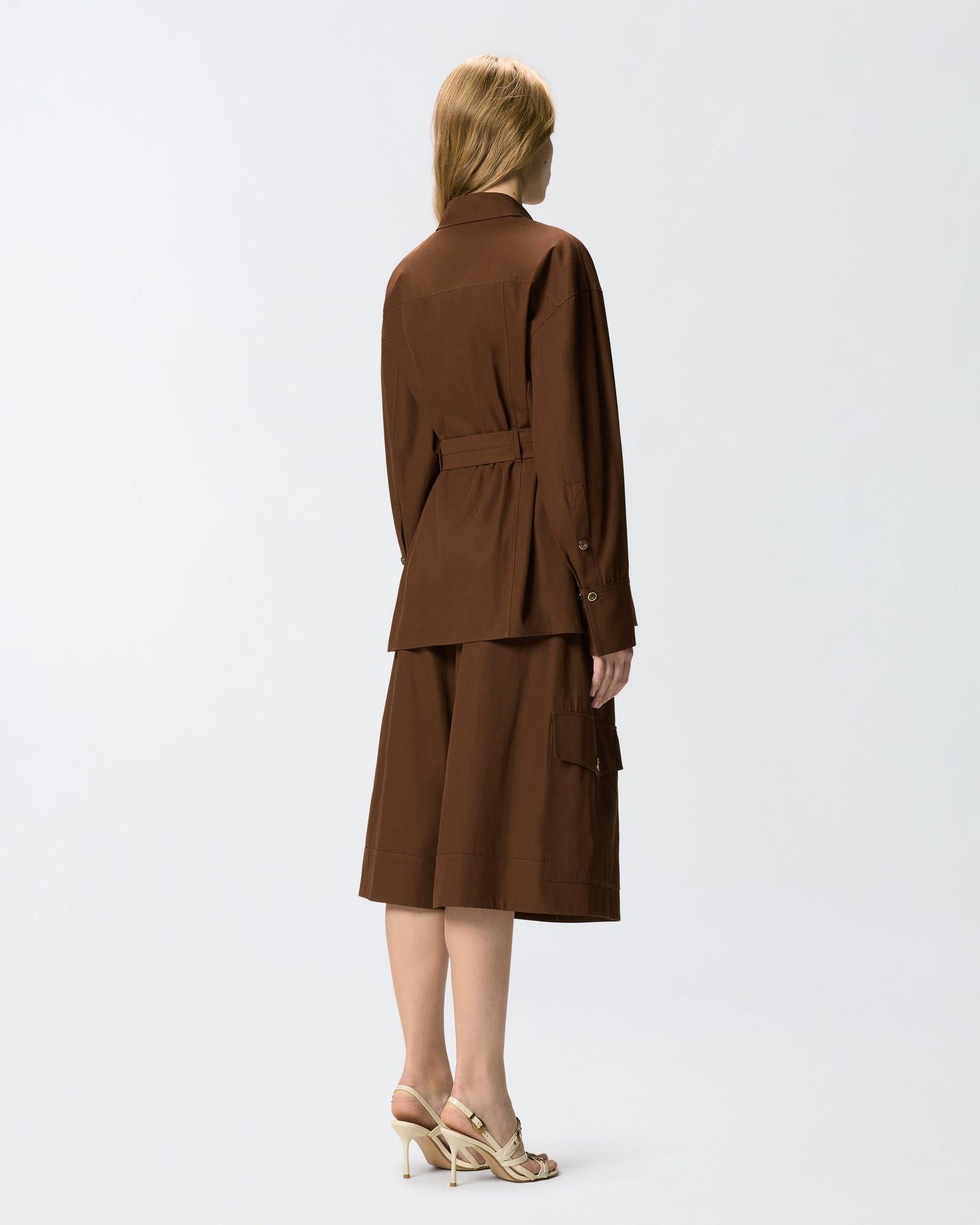 Giacca con cintura 106153A2ER L78 PINKO 