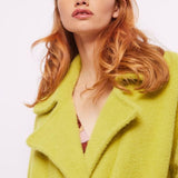 Cappotto doppiopetto in filato