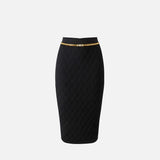 Gonna a rombi - Elisabetta Franchi GK20B56E2 110 ELISABETTA FRANCHI 