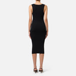 Abito con bande logo laterali AM84S46E2 685 ELISABETTA FRANCHI 