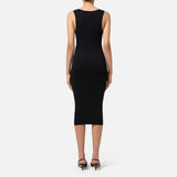 Abito con bande logo laterali AM84S46E2 685 ELISABETTA FRANCHI 