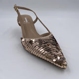 Sandalo con paillettes RJ513 PELLE JEANNOT 