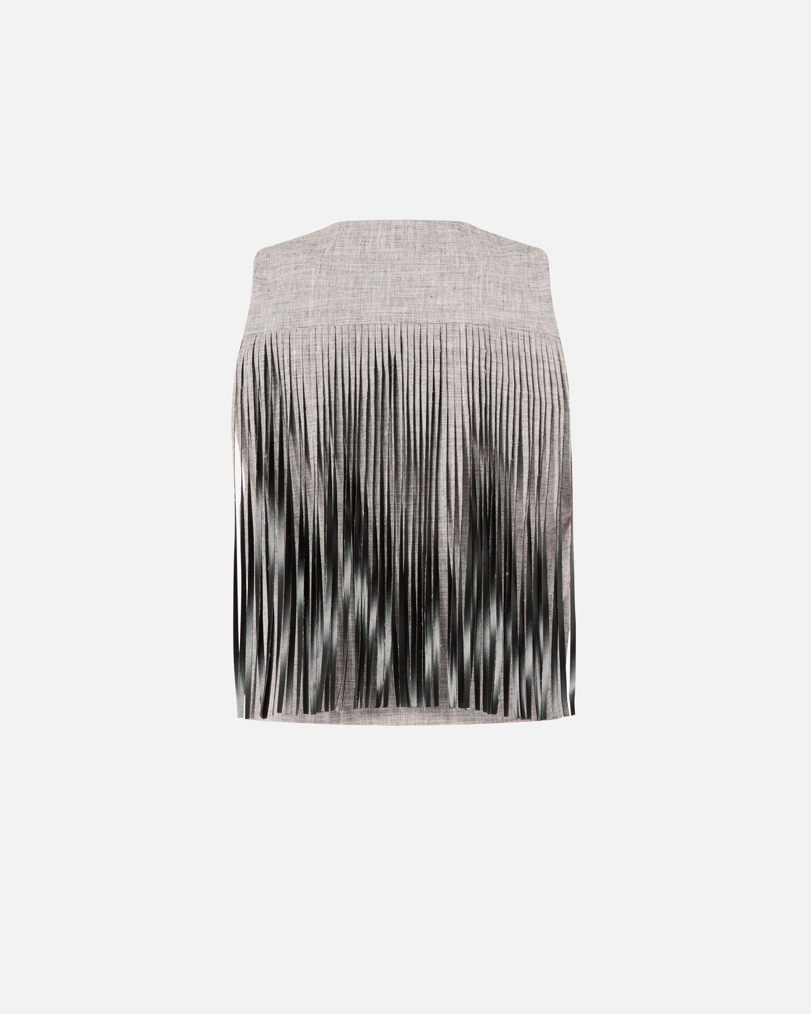 Gilet con frange - Pinko 106965A3AS ZZ2 PINKO 