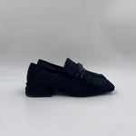 Mocassino in cavallino PJ602G NERO JEANNOT 