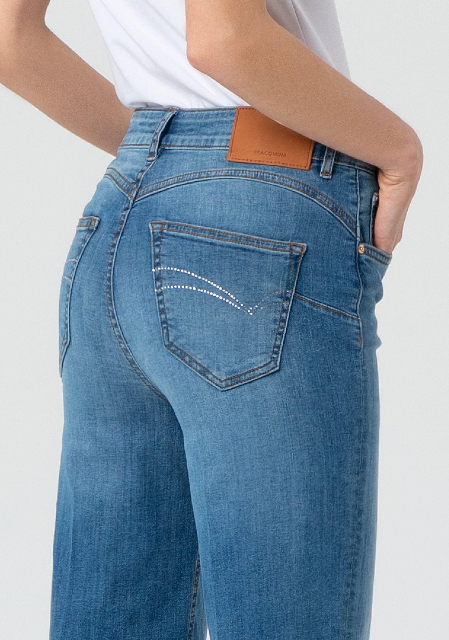 Jeans straight effetto push up FP25SV8050D46002 258 FRACOMINA 