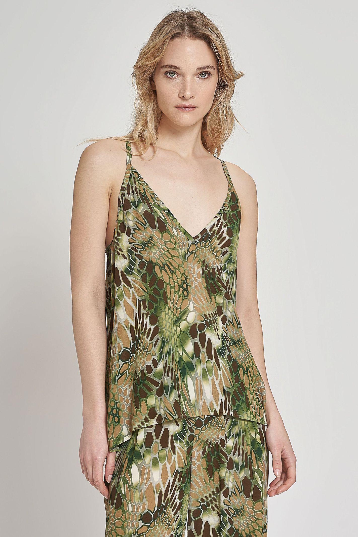 Top stampa reptile - Carla G VAEM31D6 36 CARLA G. 