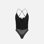 Body in georgette - Elisabetta Franchi BO01461E2 110 ELISABETTA FRANCHI 