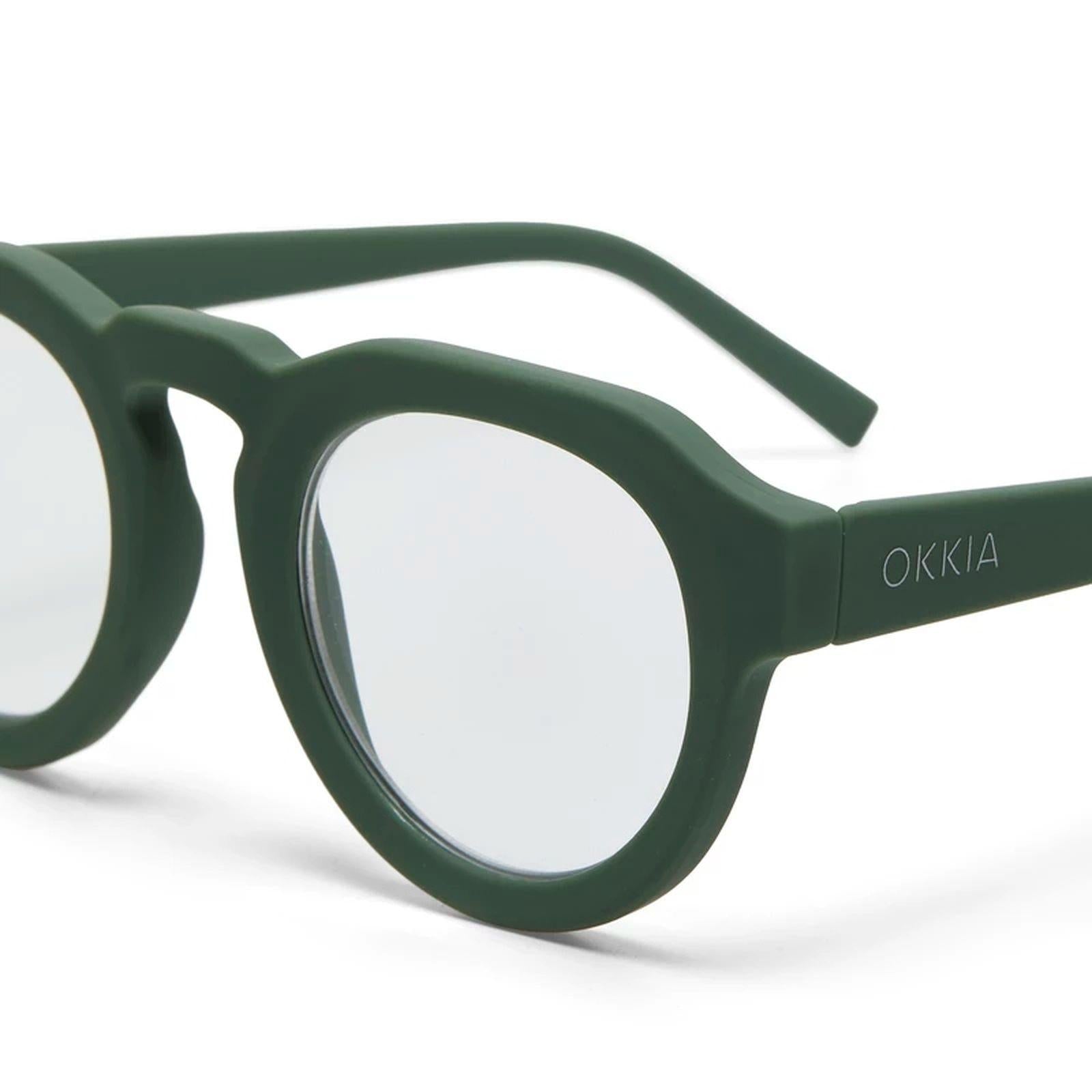 Occhiale da lettura Zeno OK042GR VERDE OKKIA 