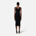 Abito con tulle - Elisabetta Franchi AM62S51E1 110 ELISABETTA FRANCHI 