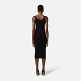 Abito con tulle - Elisabetta Franchi AM62S51E1 110 ELISABETTA FRANCHI 