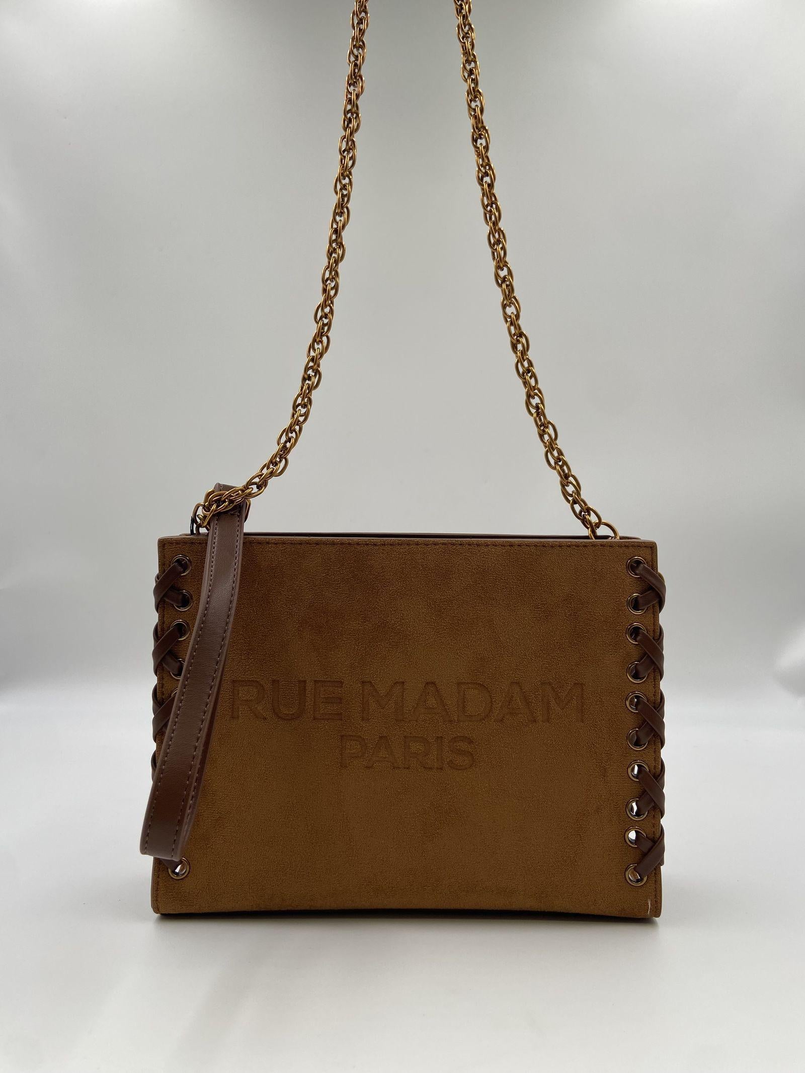 Borsa Apache Clutch 1483 COGNAC RUE MADAM PARIS 