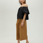 Pantalone cropped con elastico MS2514020 052 MAITE 