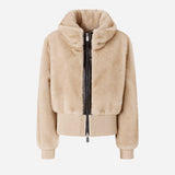 Giubbotto bomber pelliccia 105399A2PI C60 PINKO 