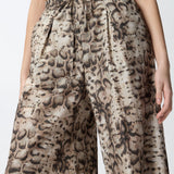 Pantalone ampio con stampa snake - Pinko 106963A3B1 CZ9 PINKO 
