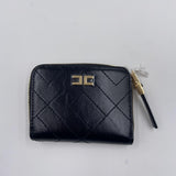 Portafoglio con zip e logo - Elisabetta Franchi PF87A52E2 110 ELISABETTA FRANCHI 