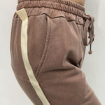 Pantalone con banda laterale - Ofelia 2558 CIOCCOLATO OFELIA 