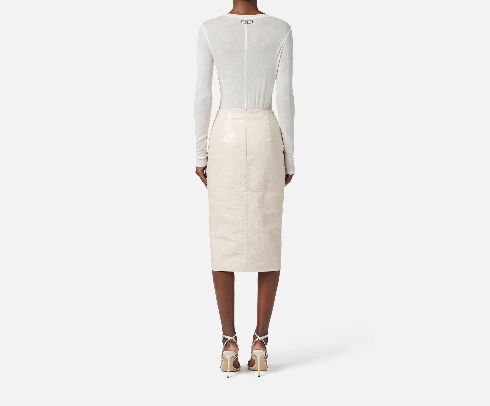 Gonna stampa cocco GO10856E2 DZ9 ELISABETTA FRANCHI 