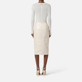 Gonna stampa cocco GO10856E2 DZ9 ELISABETTA FRANCHI 