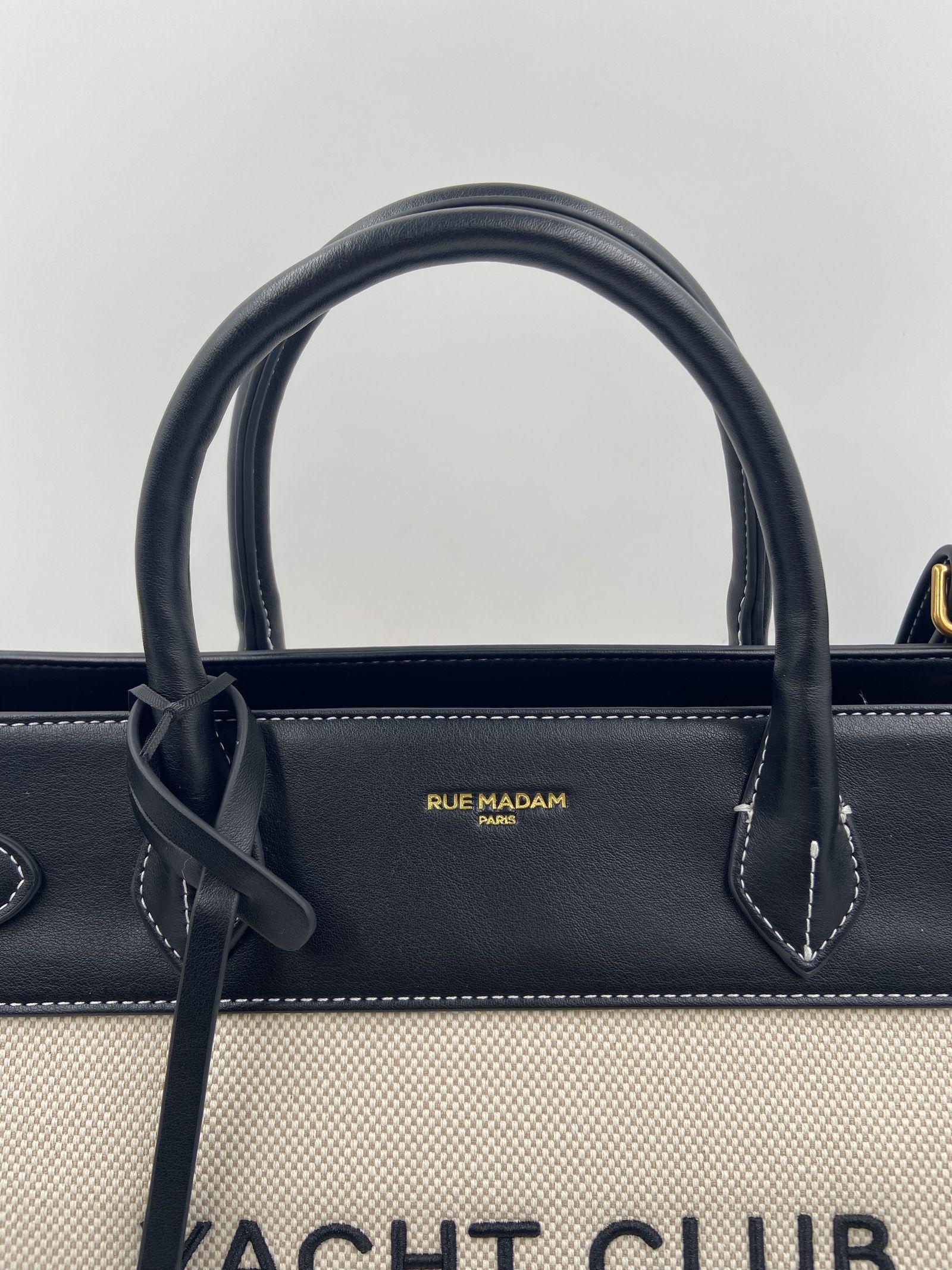Borsa Riviera Tote - Rue Madam Paris RIVIERATOTE NERO RUE MADAM PARIS 