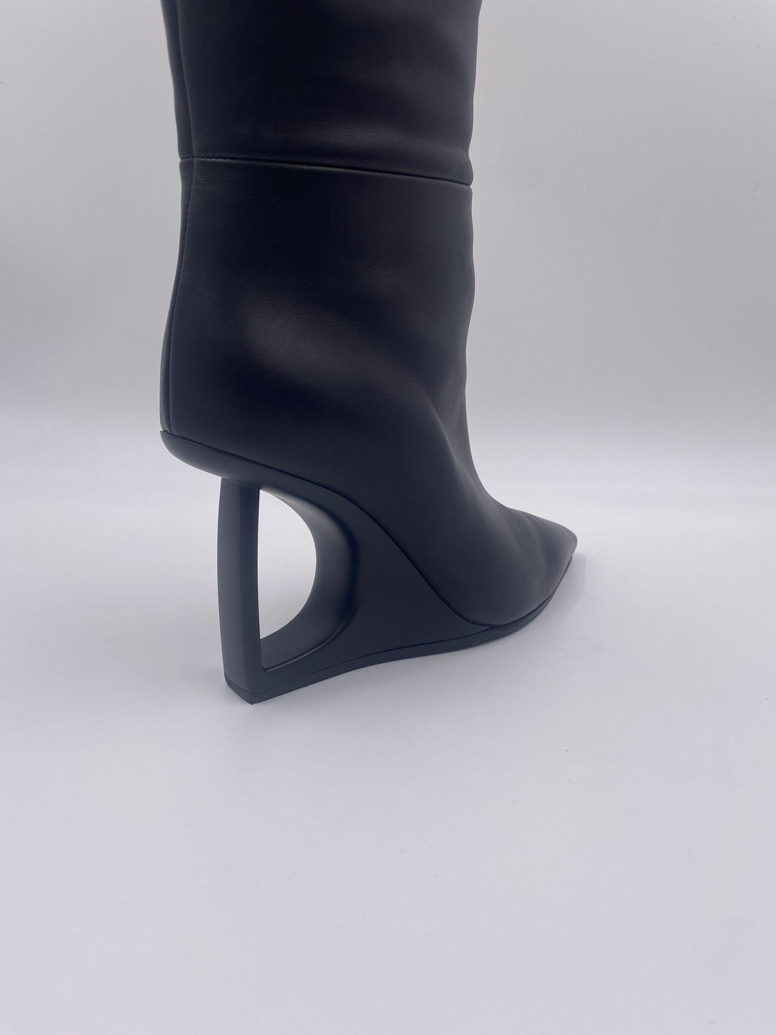 "D" Cuissardes stivale nero 1F2508D 101 VIC MATIE' 
