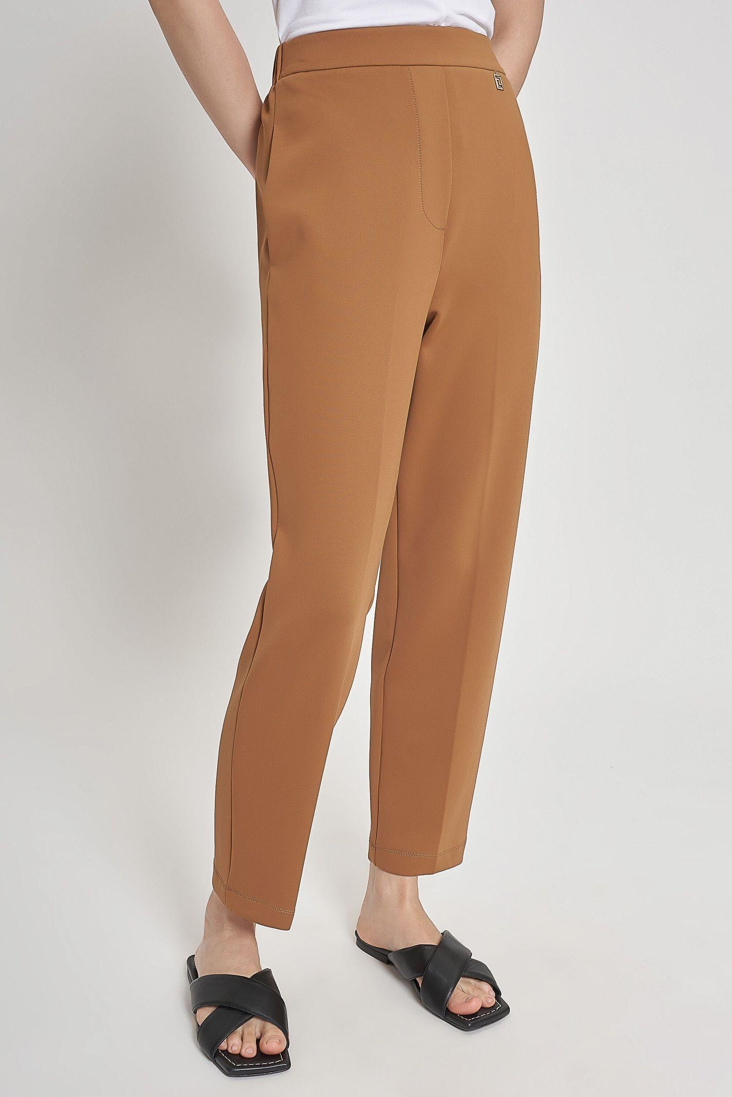 Pantalone ampio in jersey - Carla G PEOD22D6 38 CARLA G. 