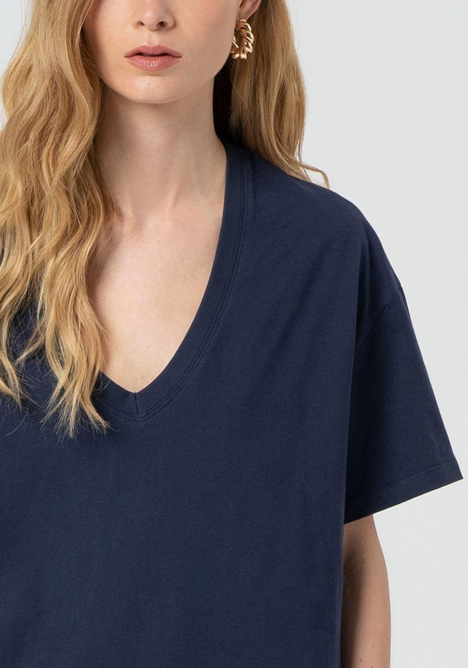 T-shirt over in jersey - Fracomina FP25ST3015J48001 117 FRACOMINA 