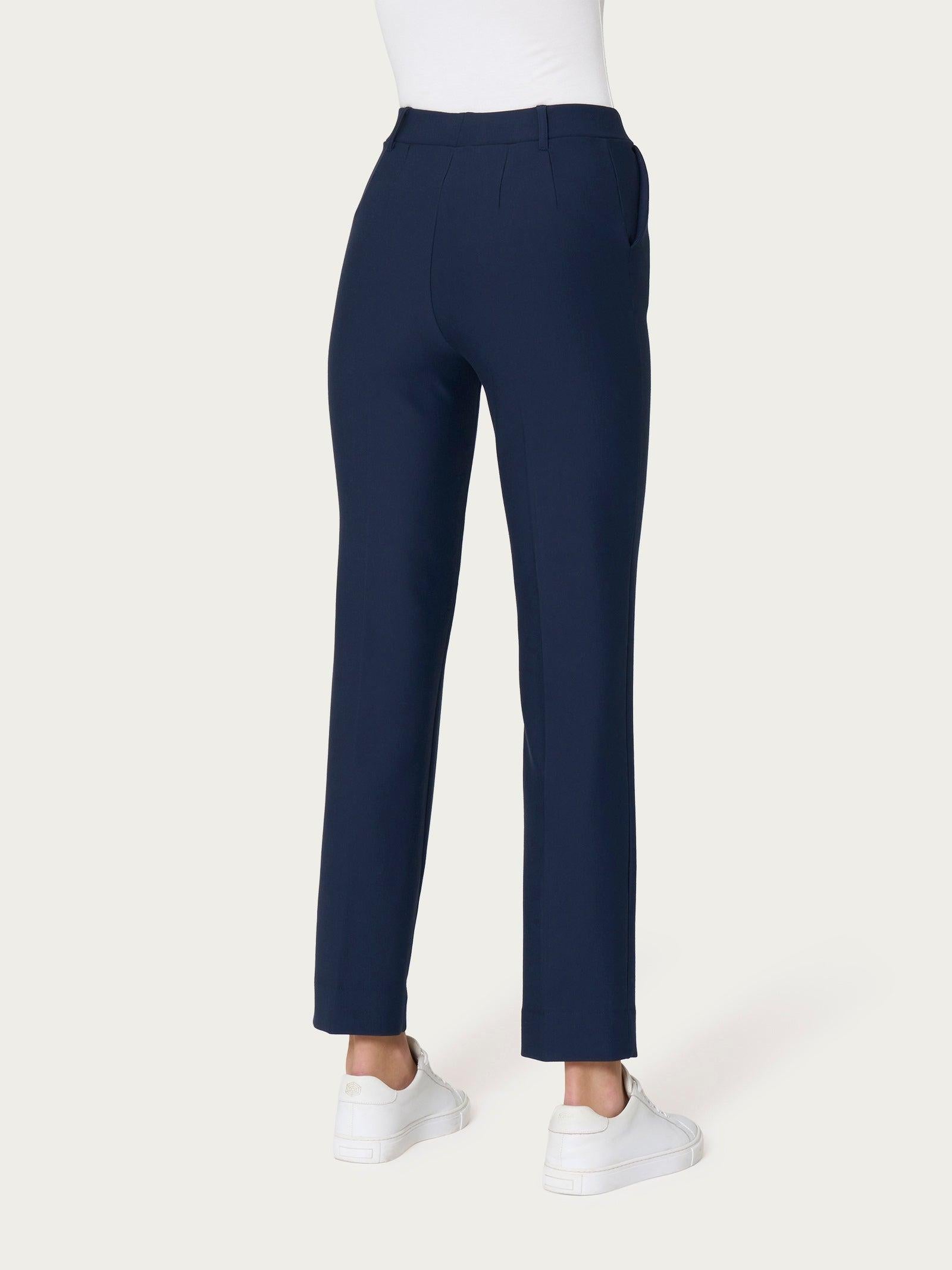 Pantalone gamba dritta in tessuto Compact DB24PP FW24 057 RAGNO 