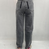 Jeans mom fit con coulisse LAF264 GRIGIO OFELIA 